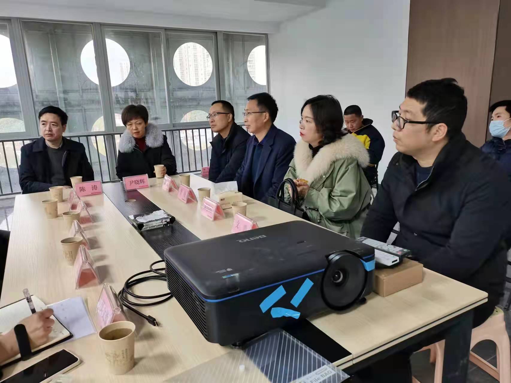 专家组对南充市科技馆建设工作作出指导